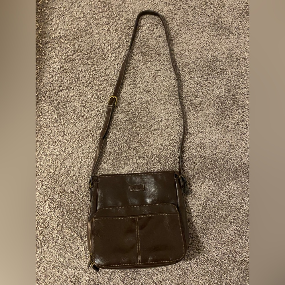 Relic Vintage Brown Crossbody Purse